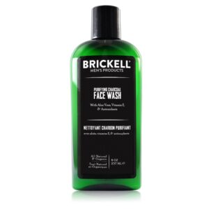 Brickell Men’s Purifying Charcoal Face Cleanser For Men