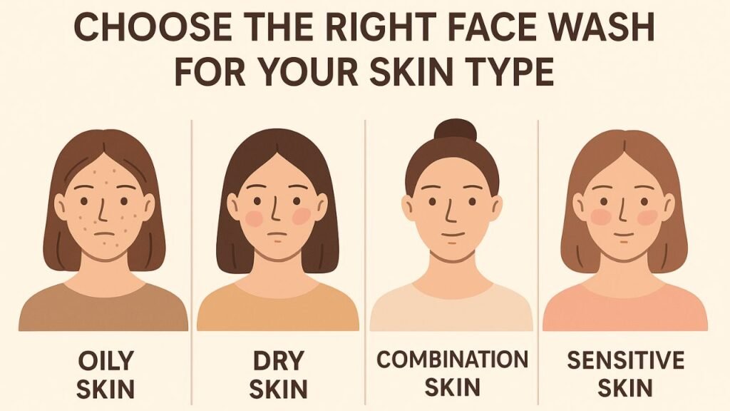 Choose the Right Face Wash for Your Skin Type