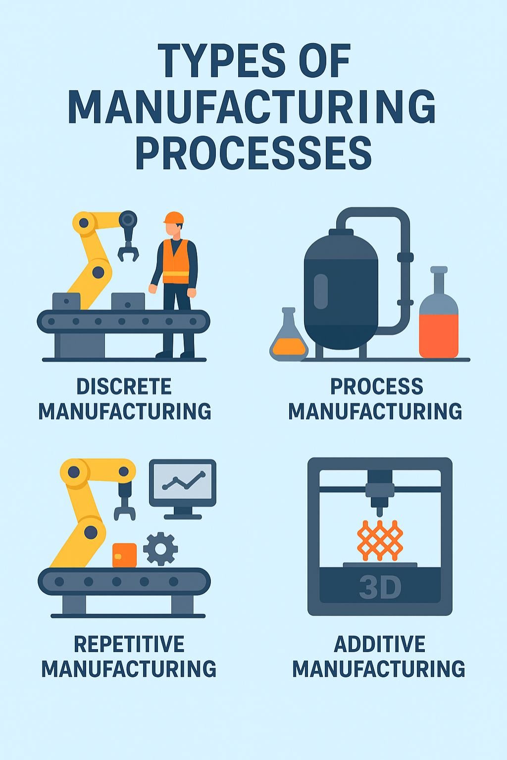 Types of Manufacturing Processes