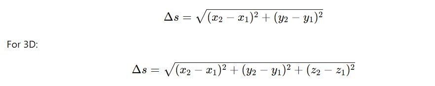 displacement calculation using pythagorean theorem