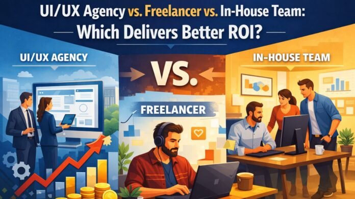 UIUX Agency vs. Freelancer vs. In-House Team Which Delivers Better ROI